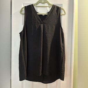 Andree - Black Sleeveless Top (L)